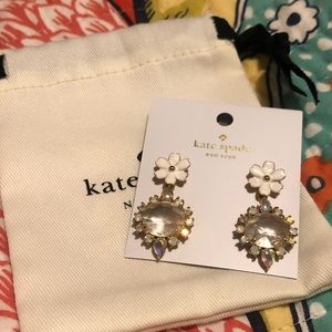 Kate Spade flower dangle earrings